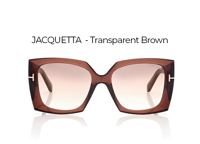 JACQUETTA - Transparent Brown