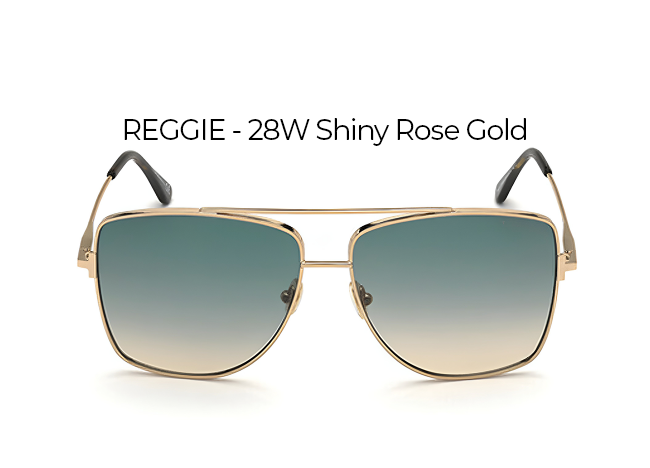 REGGIE - 28W Shiny Rose Gold