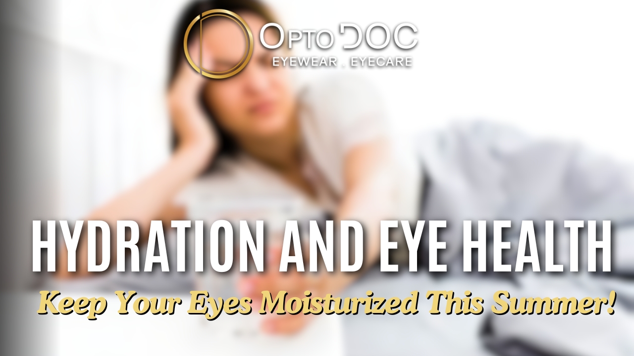 Hydration and Eye Health Keep Your Eyes Moisturized This Summer