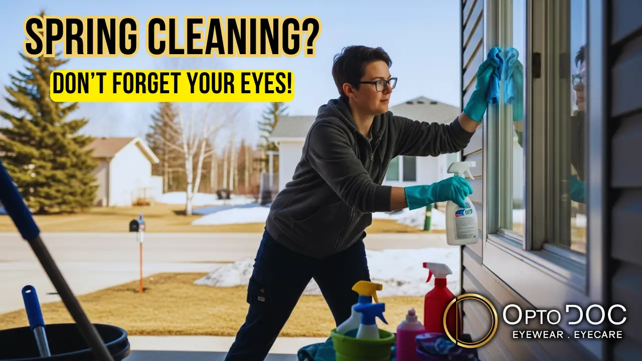 Spring Cleaning Don’t Forget Your Eyes