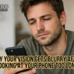 Why Your Vision Gets Blurry After Looking at Your Phone